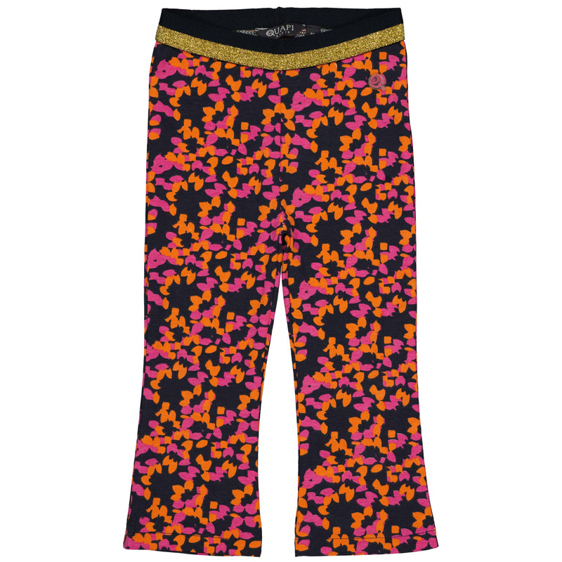 Jongens Pants SILVIAW221 van Quapi in de kleur AOP Blue Dark Flower in maat 86.
