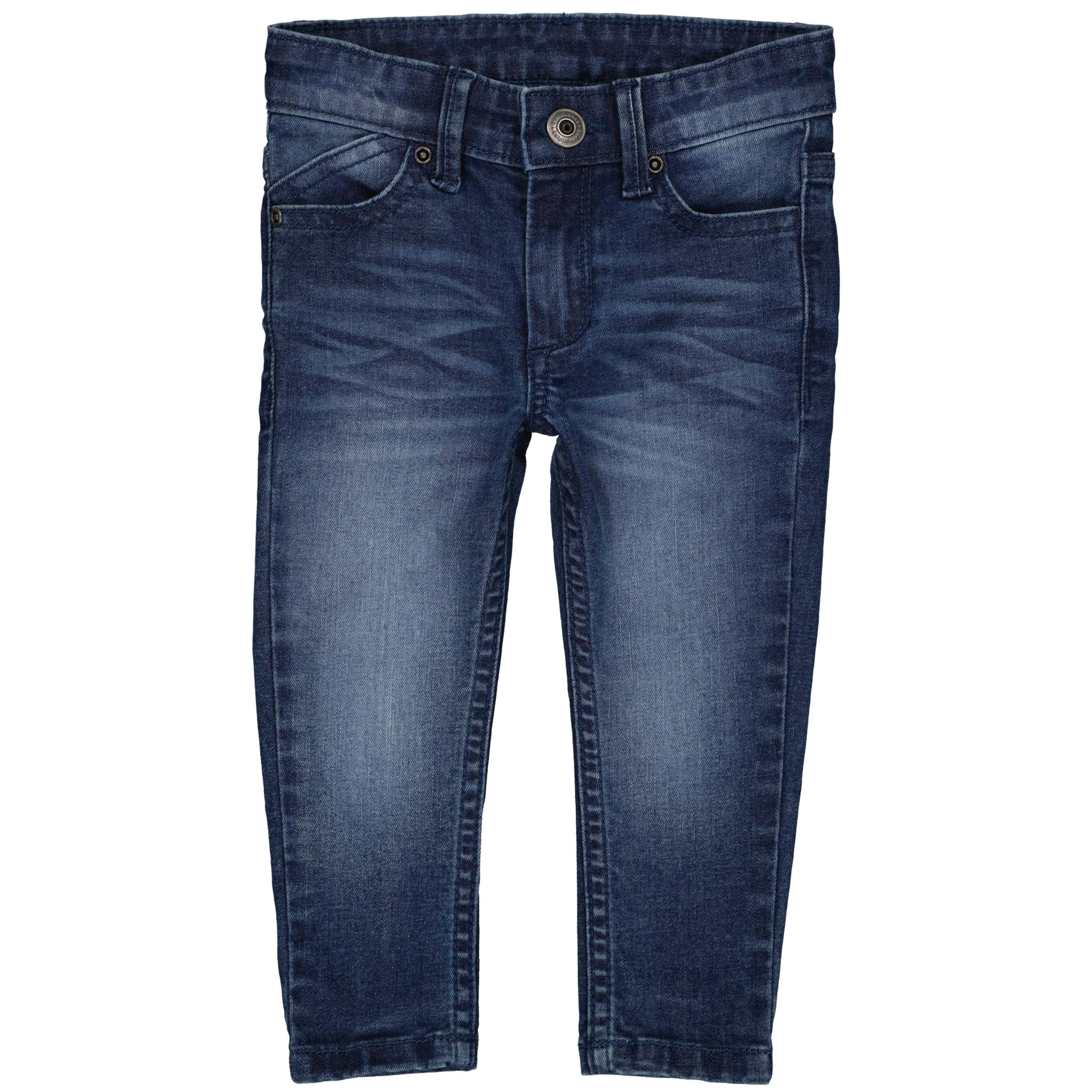 Jongens Jeans SYMENW221 van  in de kleur Blue Dark Denim in maat 86.