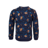 Someone Sweater Long Sleeves Someone Navy