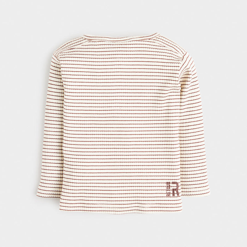 Jongens Longsleeve Lucio cloud van Retour in de kleur cloud in maat 104.