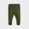 Jongens Sw Pant Vivaldo moss green van Retour in de kleur moss green in maat 104.