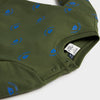Jongens Sweater Goof moss green van Retour in de kleur moss green in maat 104.