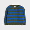 Jongens Knitwear Julius moss green van Retour in de kleur moss green in maat 104.
