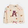Meisjes Sweater Shirlee light beige van Retour in de kleur light beige in maat 104.
