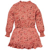 Meisjes Dress REBECCA W212 van LEVV in de kleur AOP Terra Flower in maat 176.