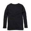 Jongens Longsleeve RENZO W212 van LEVV in de kleur Black in maat 176.