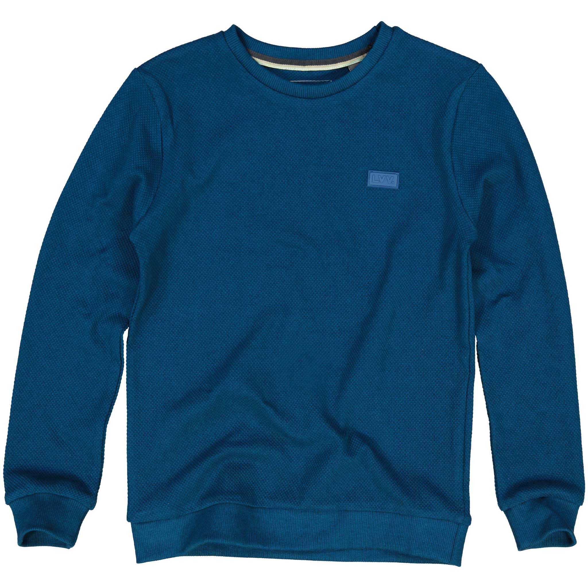 Jongens Sweater REV W211 van LEVV in de kleur Blue Sea in maat 176.