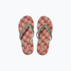 meisjes KIDS STARGAZER PRINTS PINEAPPLE van Reef in de kleur Coral in maat 35, 36.