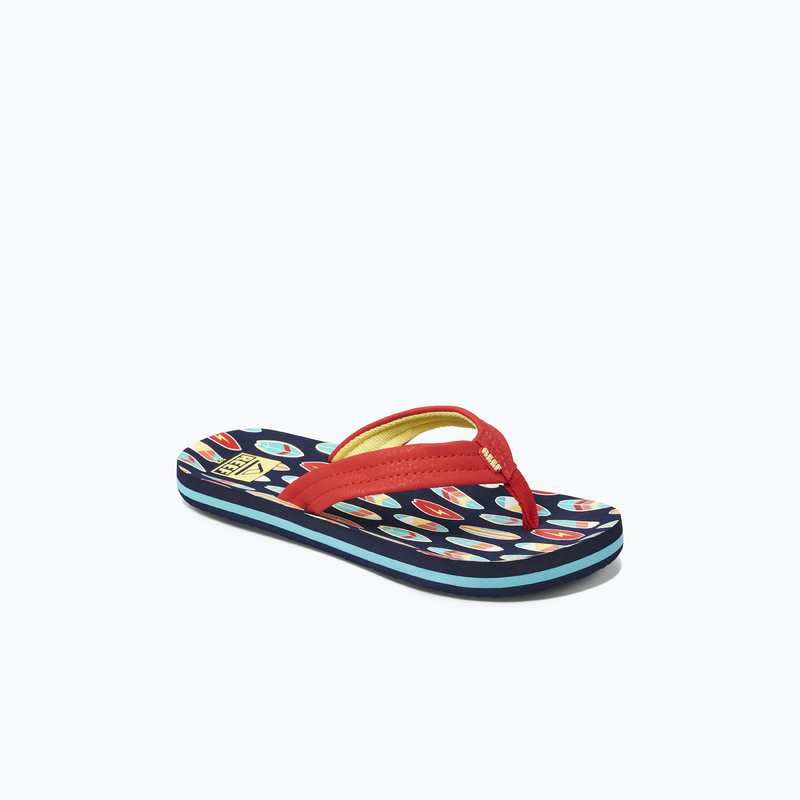 jongens KIDS AHI RED SURFER van Reef in de kleur Rood in maat 37, 38.