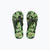 jongens KIDS AHI GLOW DINOSAURS van Reef in de kleur Groen in maat 33, 34.
