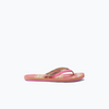 meisjes KIDS POM POM PINK van Reef in de kleur Roze in maat 37, 38.