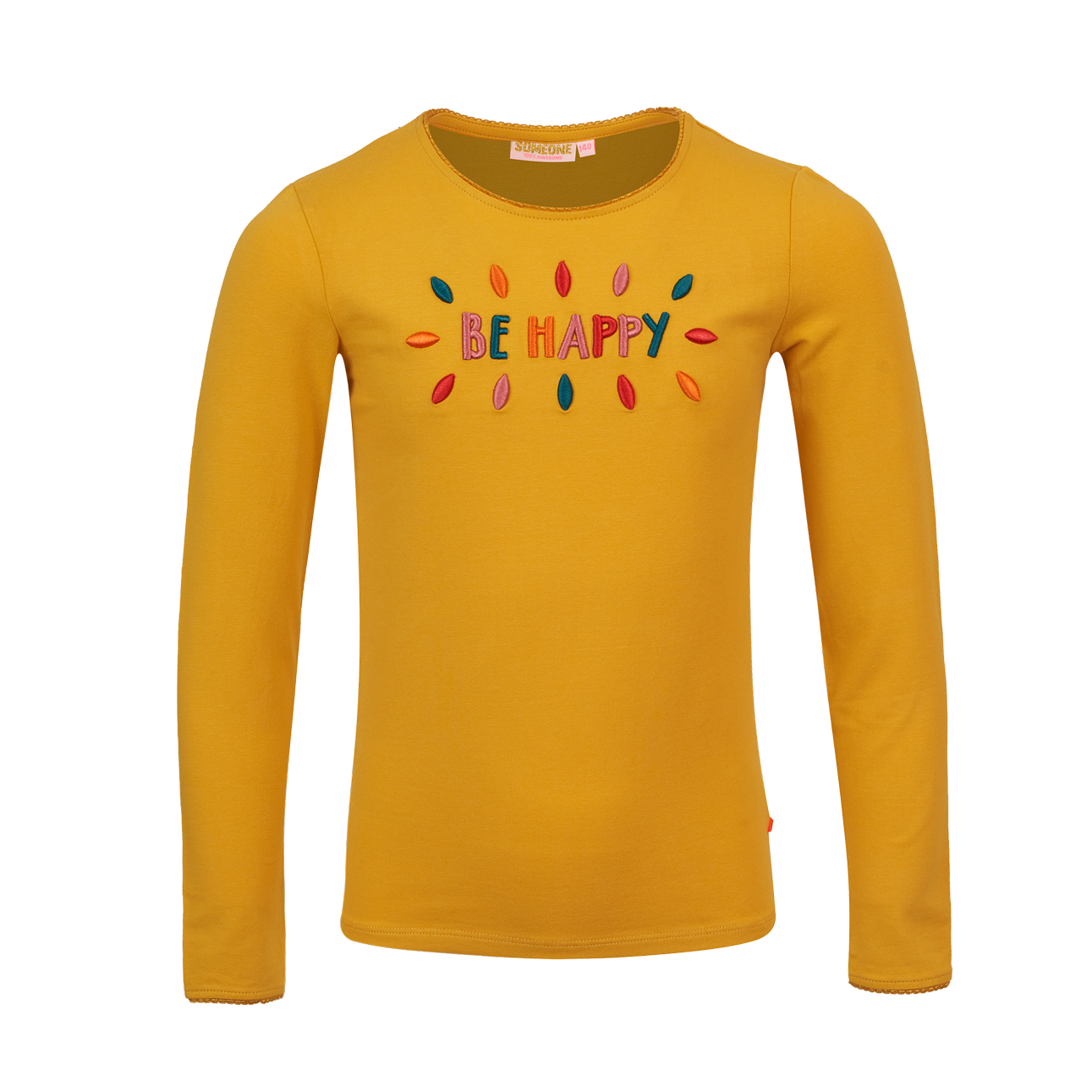 Someone T-Shirt Long Sleeves Someone Dark Oker