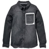 Jongens Shirt RICK W211 van LEVV in de kleur Grey Denim in maat 176.