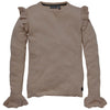 Meisjes Longsleeve RIHANNA W211 van LEVV in de kleur Sand in maat 176.
