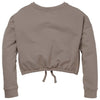 Meisjes Sweater RITA W211 van LEVV in de kleur Brown Taupe in maat 176.