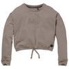 Meisjes Sweater RITA W211 van LEVV in de kleur Brown Taupe in maat 176.