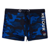 Jongens Zwemshort Winsor van Retour Jeans in de kleur Black in maat 134/140.