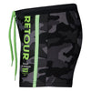 Jongens Zwemshort Winsor van Retour Jeans in de kleur Black in maat 134/140.