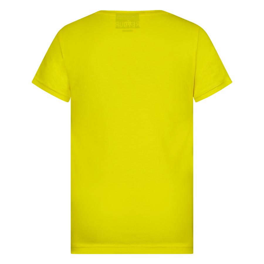 Jongens T-shirt Sean van Retour Jeans in de kleur Neon Green in maat 134/140.