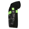 Jongens Hooded sweater Bruce van Retour Jeans in de kleur Black in maat 134/140.