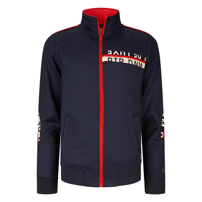 Jongens Sweater Paul van Retour Jeans in de kleur Dark Navy in maat 134/140.