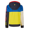 Jongens Hooded sweater Jimmo van Retour Jeans in de kleur Bright Yellow in maat 134/140.