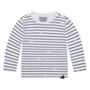 Jongens Longsleeve stripe Dorus van RETOUR in de kleur white in maat 86.
