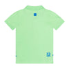 Jongens Polo Eelco van RETOUR in de kleur bright  mint in maat 86.