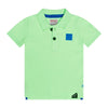 Jongens Polo Eelco van RETOUR in de kleur bright  mint in maat 86.