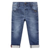 Jongens Jeans Sandro van RETOUR in de kleur light grey denim in maat 86.