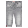 Jongens Jeans Sandro van RETOUR in de kleur light grey denim in maat 86.