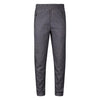 Jongens Chino pants Hugo van RETOUR in de kleur antra melange in maat 170/176.
