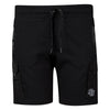 Jongens Sweatshorts Evan van RETOUR in de kleur black in maat 170/176.