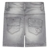 Jongens Jeansshort Diets van RETOUR in de kleur light grey denim in maat 86.