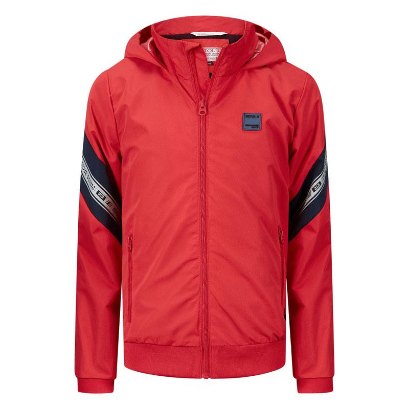 Jongens Jacket Andrew van RETOUR in de kleur red in maat 158/164.