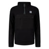 Jongens Sweat with pocket Randy van RETOUR in de kleur black in maat 170/176.