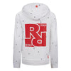 Jongens Hooded sweater AOP Max van RETOUR in de kleur white in maat 158/164.