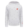 Jongens Hooded sweater AOP Max van RETOUR in de kleur white in maat 158/164.