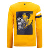 Jongens Longsleeve Charles van Retour in de kleur deep yellow in maat 158/164.