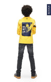 Jongens Longsleeve Charles van Retour in de kleur deep yellow in maat 158/164.