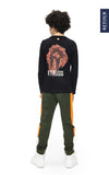 Jongens Longsleeve Matz van Retour in de kleur black in maat 158/164.