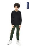 Jongens Longsleeve Matz van Retour in de kleur black in maat 158/164.