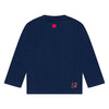 Jongens Longsleeve Mark van Retour in de kleur dark navy in maat 86.