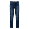 Jongens Spijkerbroek Tobias skinny fit van Retour in de kleur medium blue denim in maat 176.