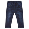 Jongens Jeans Winston van Retour in de kleur dark blue denim in maat 86.