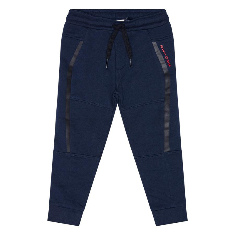 Jongens Sweatpants Vivaldo van Retour in de kleur dark navy in maat 86.