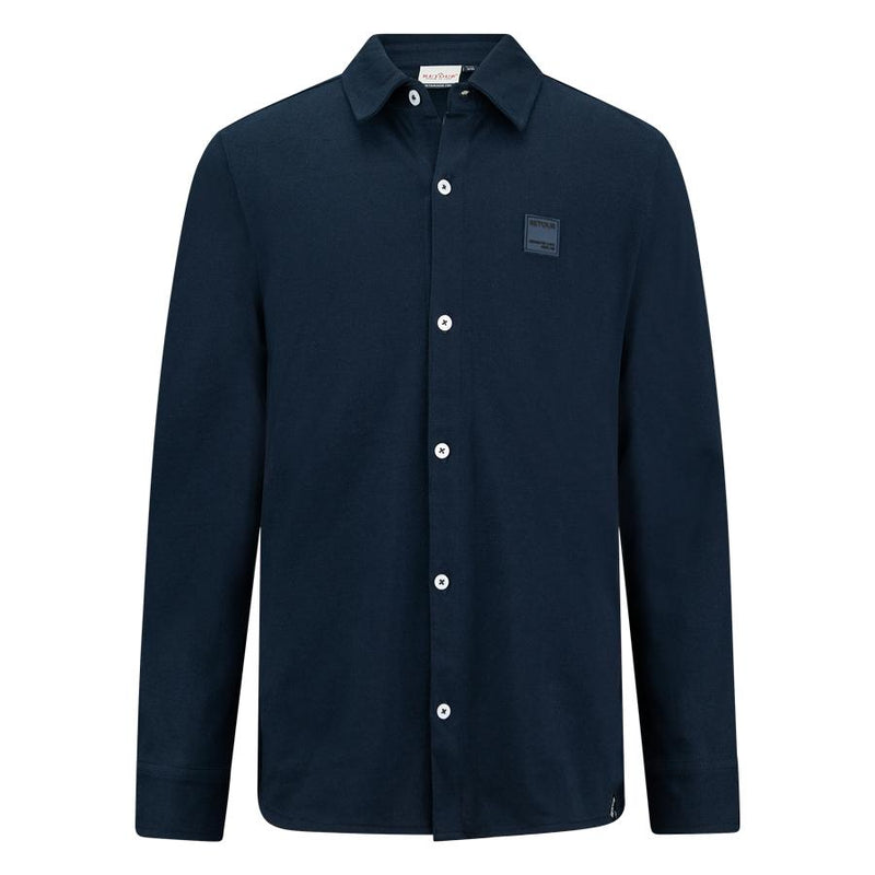 Jongens Blouse Dani van Retour in de kleur dark navy in maat 158/164.