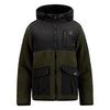 Jongens Borgvest Guy van Retour in de kleur deep olive in maat 122/128.