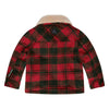 Jongens Jacketblouse Bono van Retour in de kleur red in maat 86.