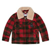 Jongens Jacketblouse Bono van Retour in de kleur red in maat 86.